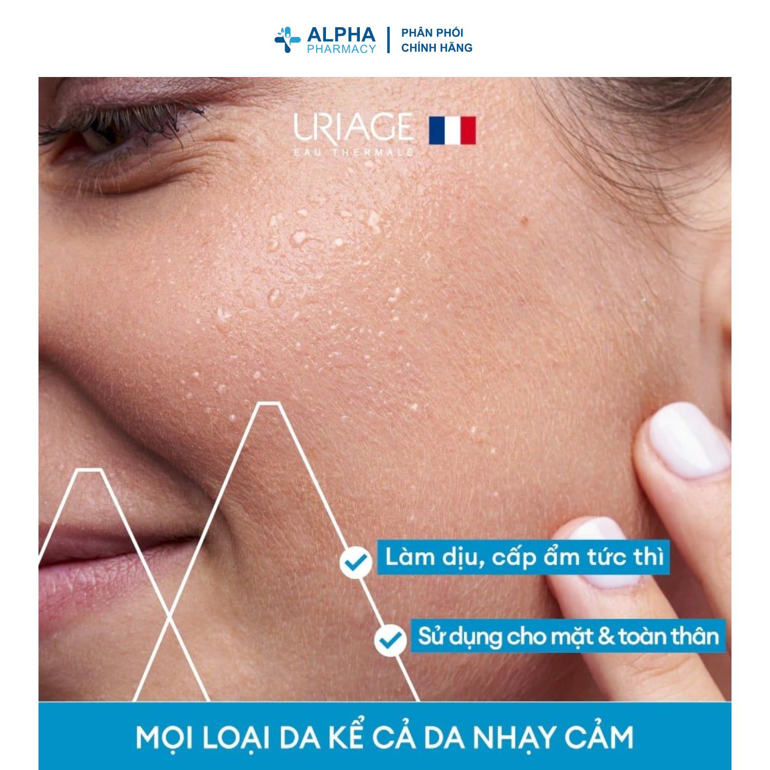 Xịt Khoáng Uriage Thermal Water Làm Dịu & Dưỡng Ẩm Da – 50ml/150ml/300ml - Image 4