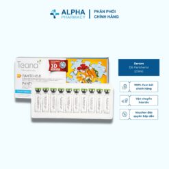 Serum Teana D6 Panthenol Làm Dịu & Phục Hồi Da Nhạy Cảm - 20ml (2ml x 10 ống)