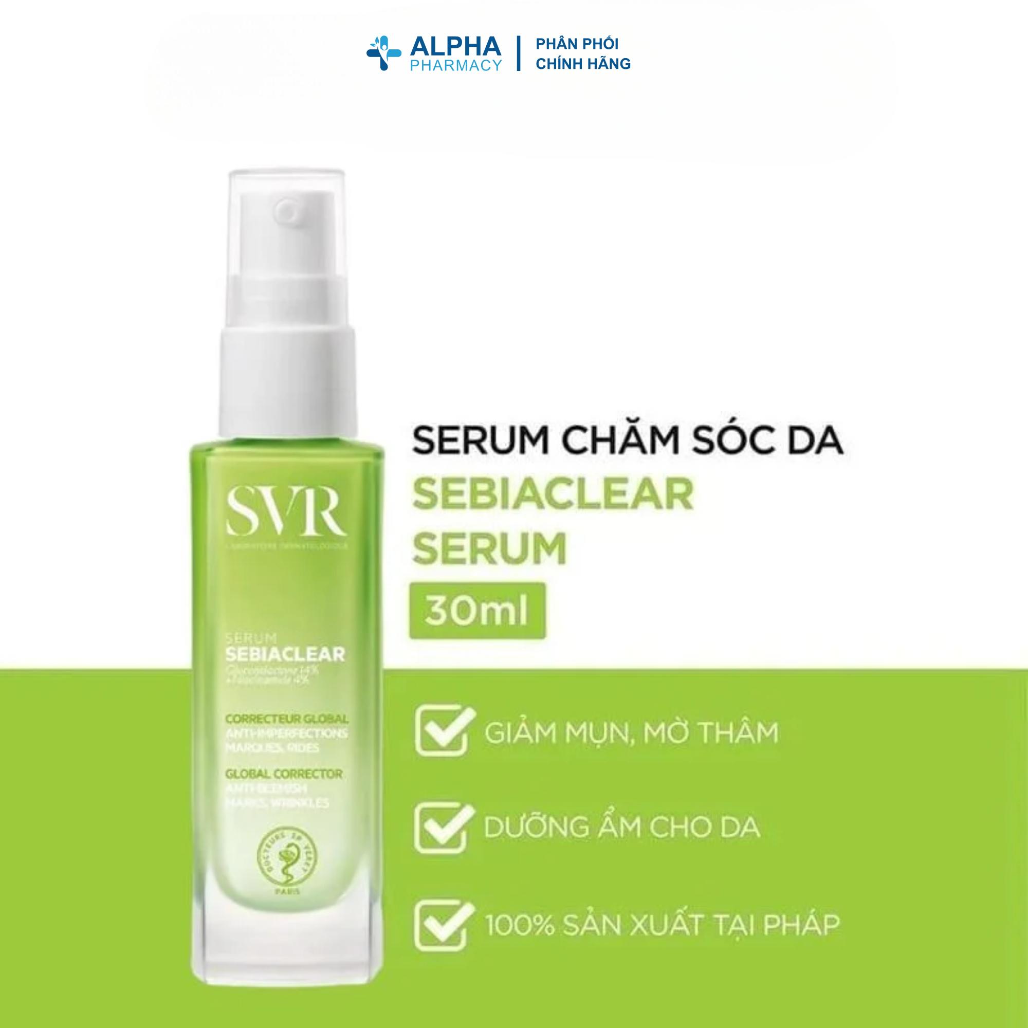 Serum SVR Sebiaclear Tinh Chất Giảm Mụn & Mờ Thâm – 30ml - Image 2