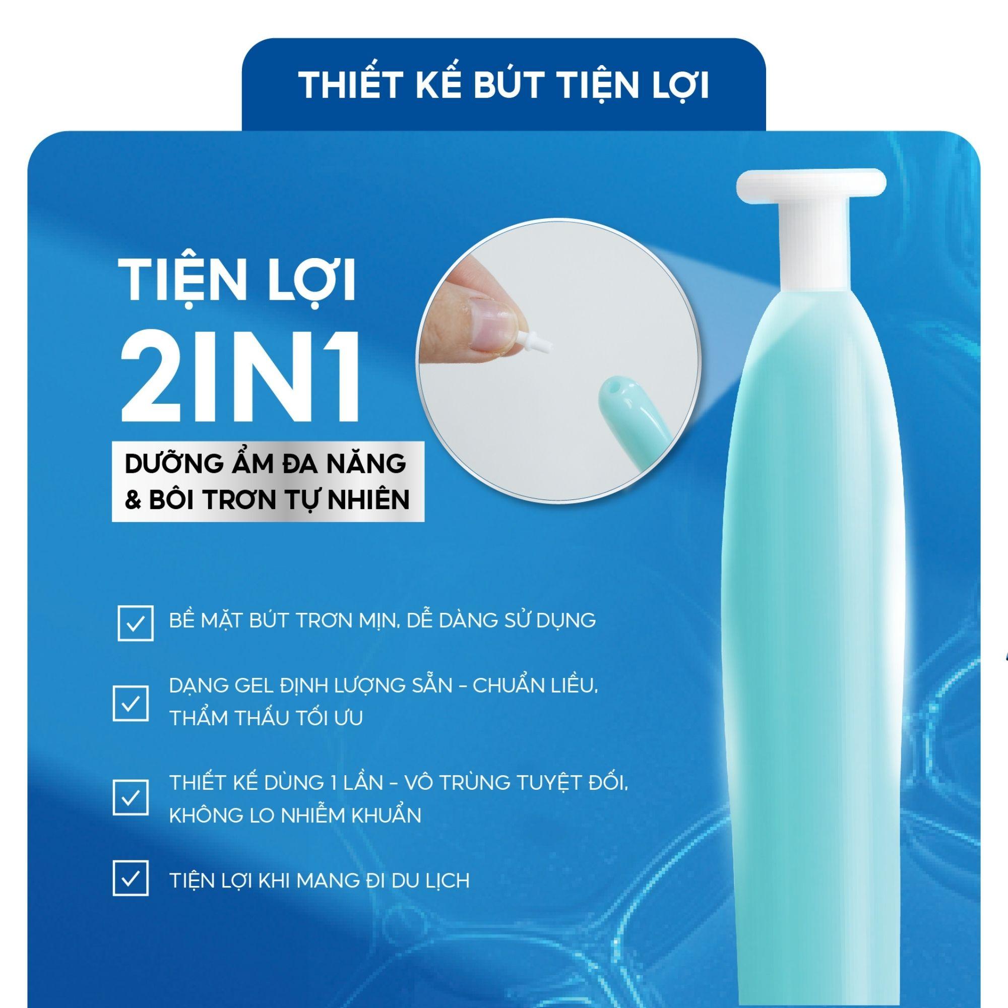 Gel Dưỡng Ẩm Tự Nhiên Cho Vùng Kín Lavima Aquain - 3g (Dạng Bút) - Image 2