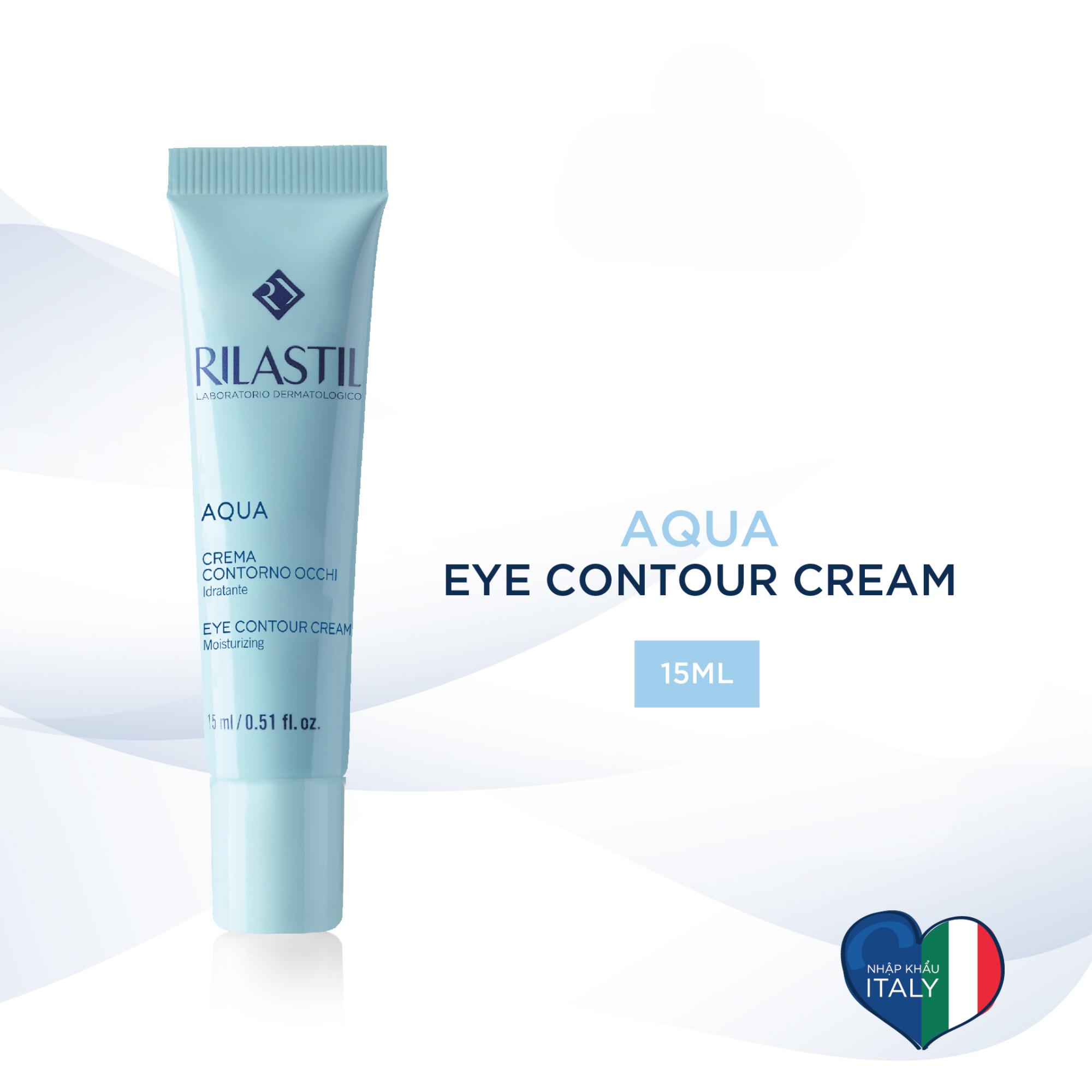 Kem Dưỡng Ẩm Vùng Mắt Rilastil Aqua Eye Contour Cream Dưỡng Ẩm & Bảo Vệ Da Vùng Mắt - 15ml - Image 2