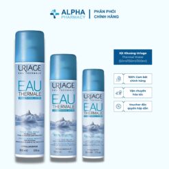 Xịt Khoáng Uriage Thermal Water Làm Dịu & Dưỡng Ẩm Da – 50ml/150ml/300ml