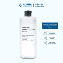 Nước Tẩy Trang Caryophy Smart Cleansing Water Cho Da Dầu Mụn & Nhạy Cảm - 500ml