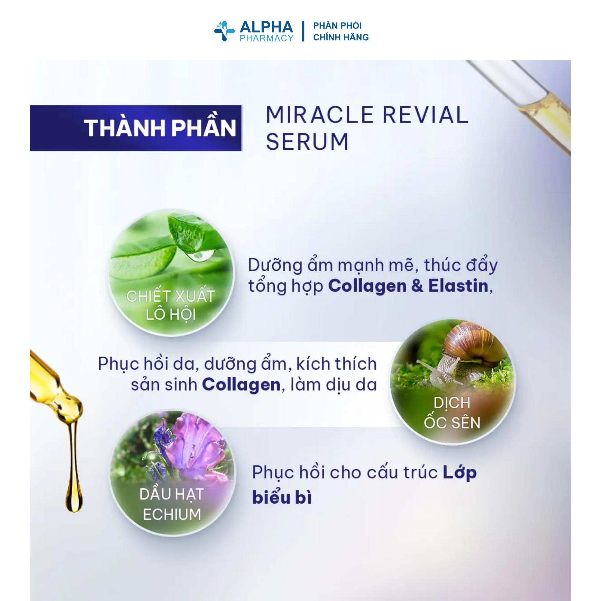 Serum Phục Hồi Da Demodexlab Miracle Revival - Hỗ Trợ Tái Tạo & Phục Hồi - 30ml - Image 3