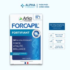 Alternative view of Viên Uống Arkopharma Forcapil Fortifiant Dưỡng Tóc Chắc Khỏe – Hộp 60 Viên