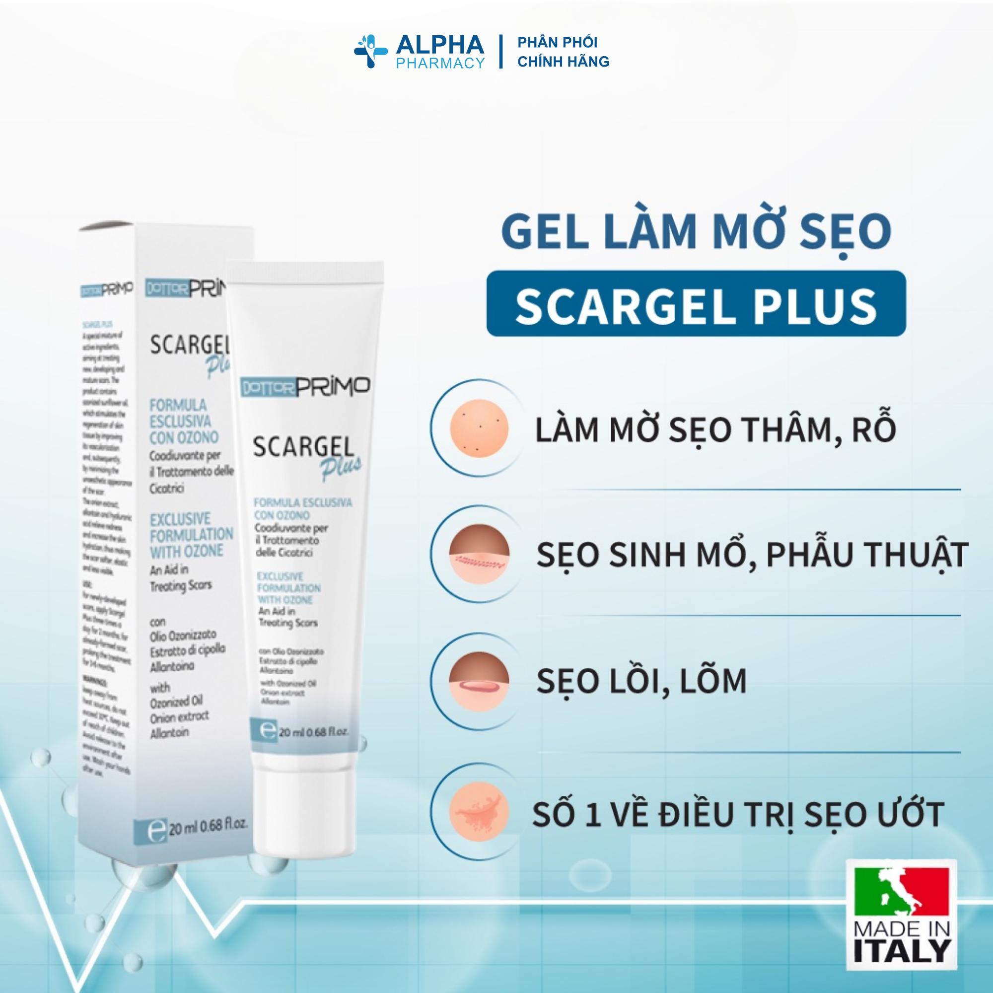 Gel Mờ Sẹo DottorPrimo Scargel Plus Hỗ Trợ Làm Mờ Sẹo Thâm, Sẹo Lõm Sau Mụn - Tuýp 10ml/20ml - Image 3