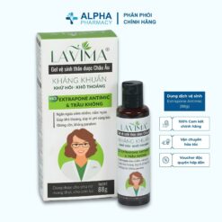 Dung Dịch Vệ Sinh Phụ Khoa Thảo Dược Kháng Khuẩn Lavima Extrapone Antimic - 88g