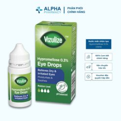 Vizulize Hypromellose 0.3% Eye Drops Giảm Khô Và Cay Mắt - 10ml