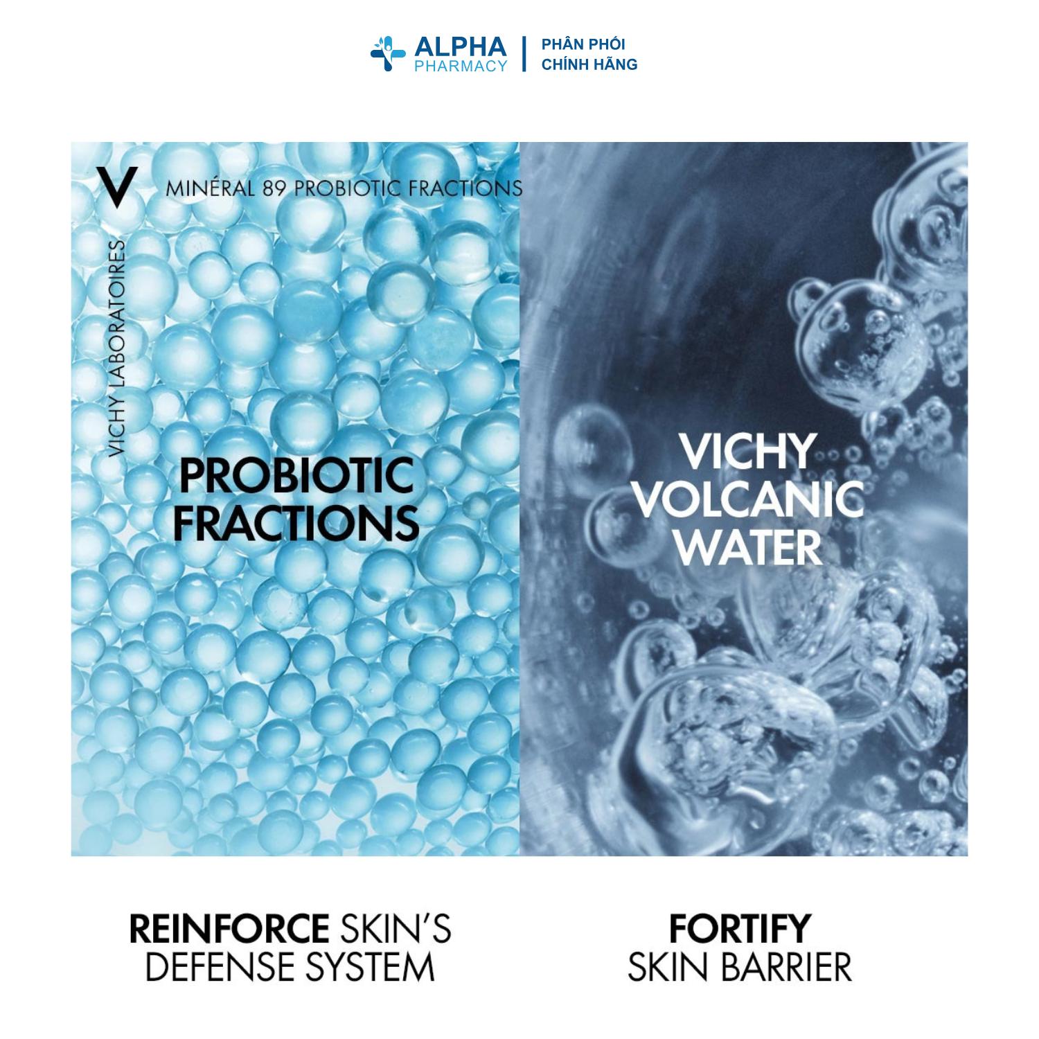 Serum Vichy Minéral 89 Probiotic Fractions Tái Tạo & Phục Hồi Da Stress – 30ml - Image 5