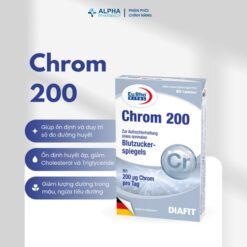 Alternative view of Thực Phẩm Bảo Vệ Sức Khỏe Eurho Vital Chrom 200 Cải Thiện Độ Nhạy Insulin, Giảm Tình Trạng Cao Huyết Áp