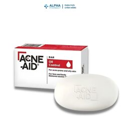 Alternative view of Xà Phòng Rửa Mặt Acne-Aid Soap Bar Oil Control Giúp Làm Sạch, Kiểm Soát Dầu, Ngừa Mụn – 100g