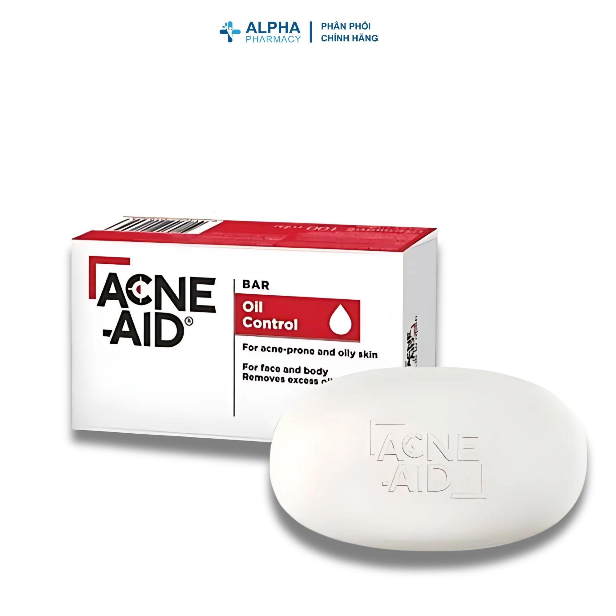 Xà Phòng Rửa Mặt Acne-Aid Soap Bar Oil Control Giúp Làm Sạch, Kiểm Soát Dầu, Ngừa Mụn – 100g - Image 2