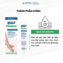 Alternative view of Gel Bôi Mụn Cóc Timodore Callifugo Ciccarelli – 5ml