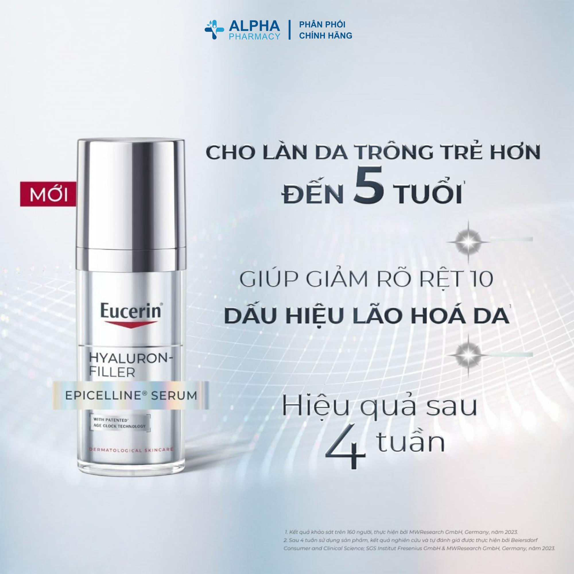 Tinh Chất Eucerin Hyaluron-Filler Epicelline Serum Trẻ Hoá Da & Giảm Nếp Nhăn – 30ml - Image 5