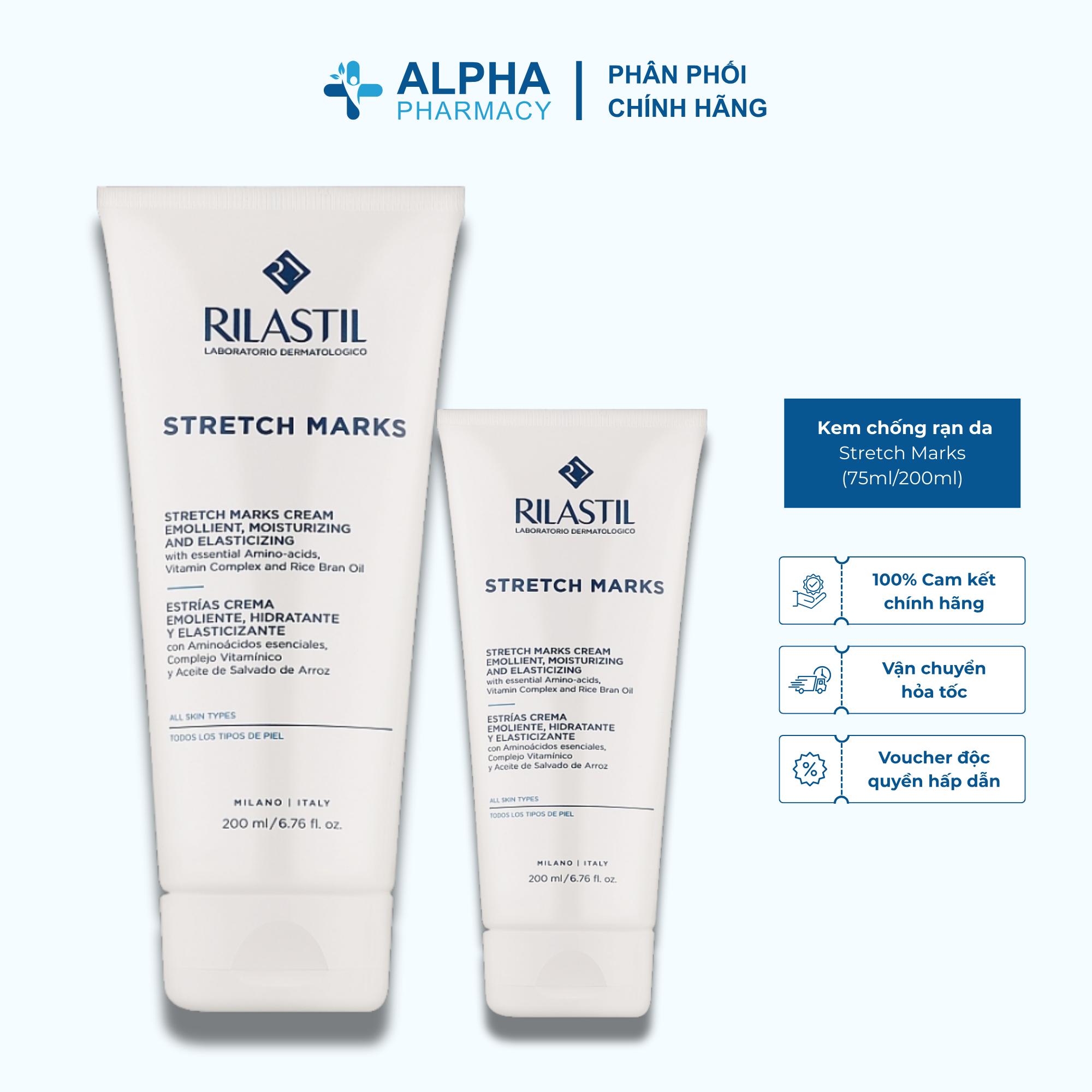Kem Chống Rạn Da Rilastil Stretch Marks Cream - 75ml/200ml