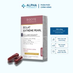 Viên Uống Eclat Extreme Pearl Biocyte Hỗ Trợ Trắng Da & Giảm Nám - Hộp 60 Viên
