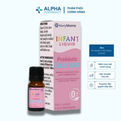 Siro Henry Blooms Infant Liquid Probiotic Colic Eaze Hỗ Trợ Tiêu Hóa Cho Trẻ Sơ Sinh - 7.5ml