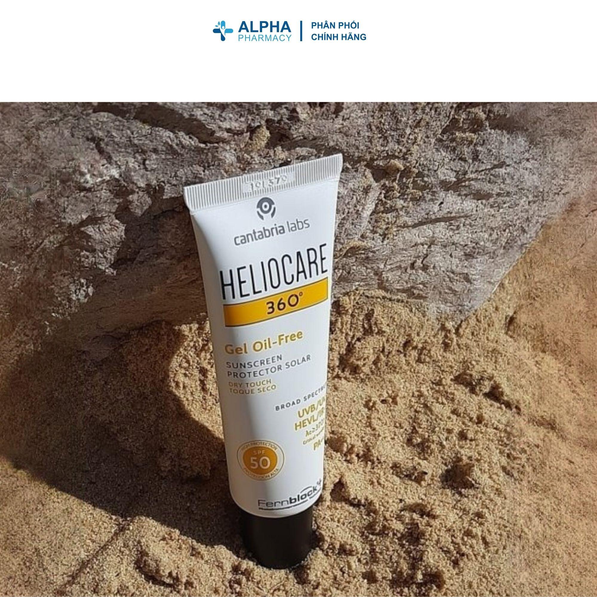Kem Chống Nắng Heliocare 360 Gel Oil-Free SPF50 Kiểm Soát Dầu, Chống Nắng Toàn Diện – 50ml - Image 4