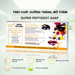Alternative view of Tinh Chất Dưỡng Da Teana Super Peptides ASAP Làm Đều Màu Da, Giảm Thâm Sạm, Sáng Da Tự Nhiên - 20ml (2ml x 10 ống)