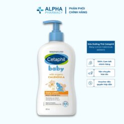 Sữa Dưỡng Thể Cetaphil Baby Lotion Calendula Dưỡng Da & Làm Dịu Da - 400ml