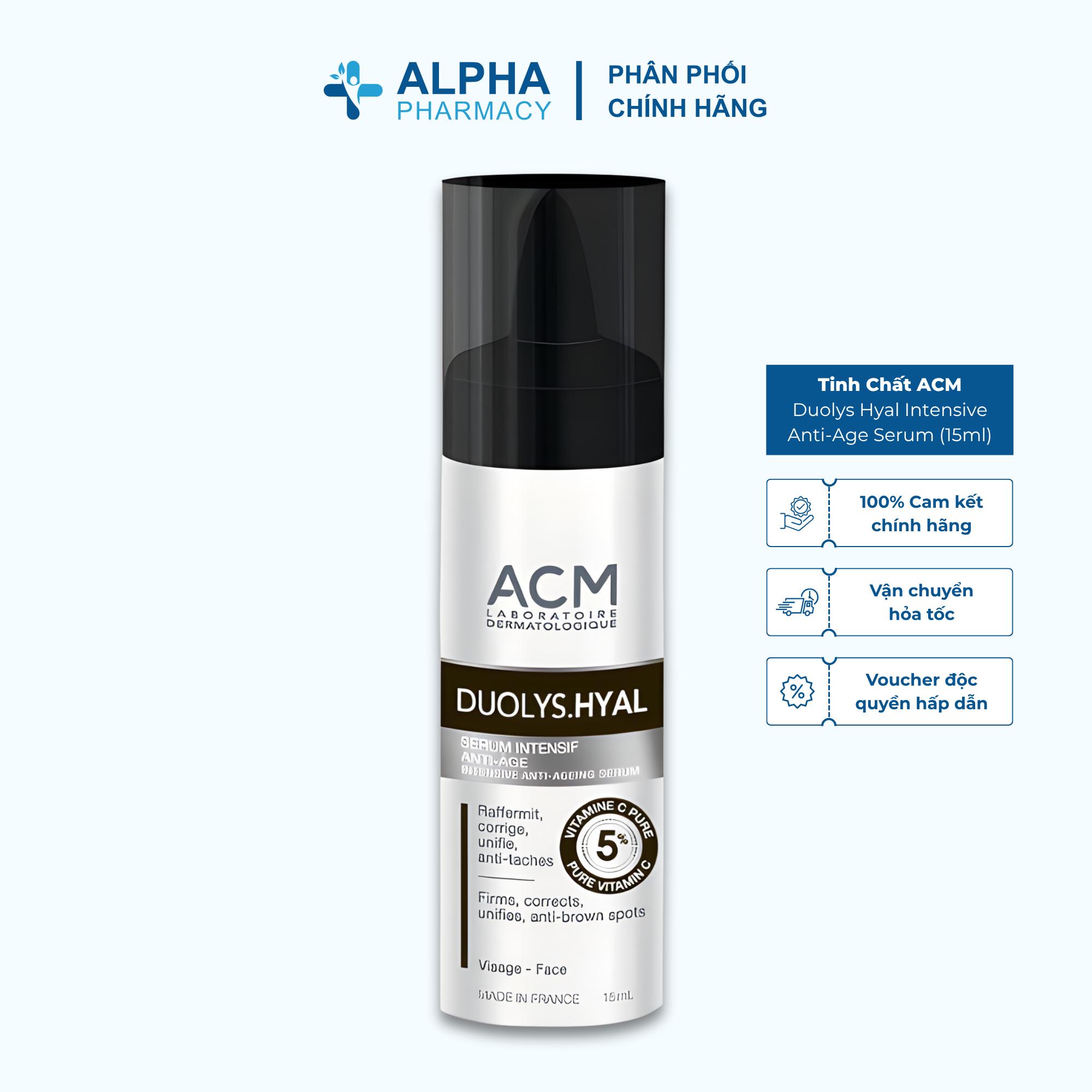 Tinh Chất Chống Lão Hóa ACM Duolys Hyal Intensive Anti-Age Serum Cấp Ẩm Săn Chắc Da - 15ml