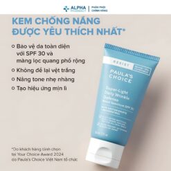 Alternative view of Kem Dưỡng Chống Nắng Paula's Choice Resist Super Light Daily Wrinkle Defence SPF30 - 60ml