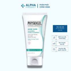 Sữa Rửa Mặt Physiogel Acne Cleanser Ngừa Mụn – 120ml