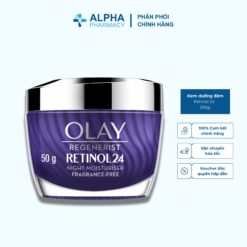 Kem Dưỡng Đêm Olay Retinol 24 Ngừa Lão Hóa, Tái Tạo Da Ban Đêm - 50g