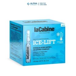 Alternative view of Tinh Chất LaCabine Ice-Lift Ampoules Nâng Cơ, Căng Mịn Da – Hộp 10 Ống x 2ml