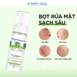 Alternative view of Bọt Rửa Mặt Pharmaceris Puri Sebostatic Làm Sạch Da Dầu, Giảm Bã Nhờn – 150ml