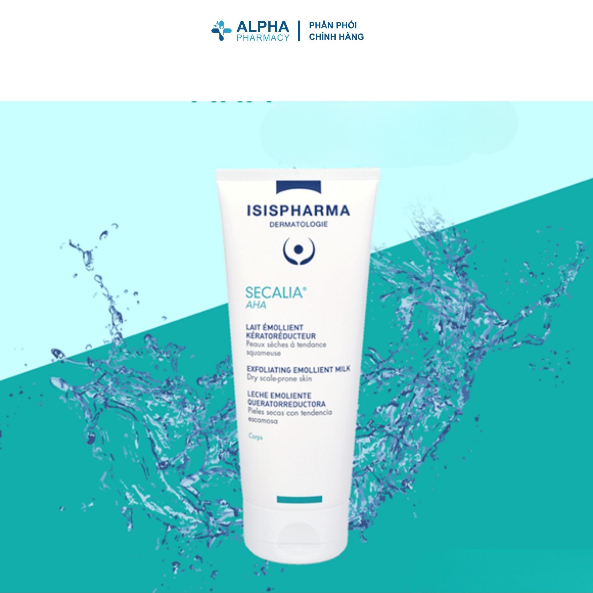 Kem Isis Pharma Secalia AHA Cream Dưỡng Ẩm, Làm Mềm Da, Giảm Khô Da – 75ml/ 200ml - Image 5