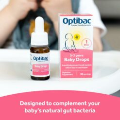 Alternative view of Men Vi Sinh Optibac Baby Drops Cho Trẻ Nhỏ – Lọ 10ml