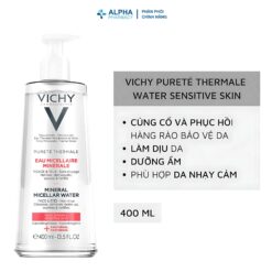 Alternative view of Nước Tẩy Trang Vichy Pureté Thermale Mineral Water Làm Sạch Sâu & Làm Dịu Cho Da Nhạy Cảm – 400ml
