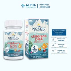 Thực Phẩm Bảo Vệ Sức Khỏe Nordic Naturals DHA Children Bổ Sung DHA Cho Trẻ - 90 Viên