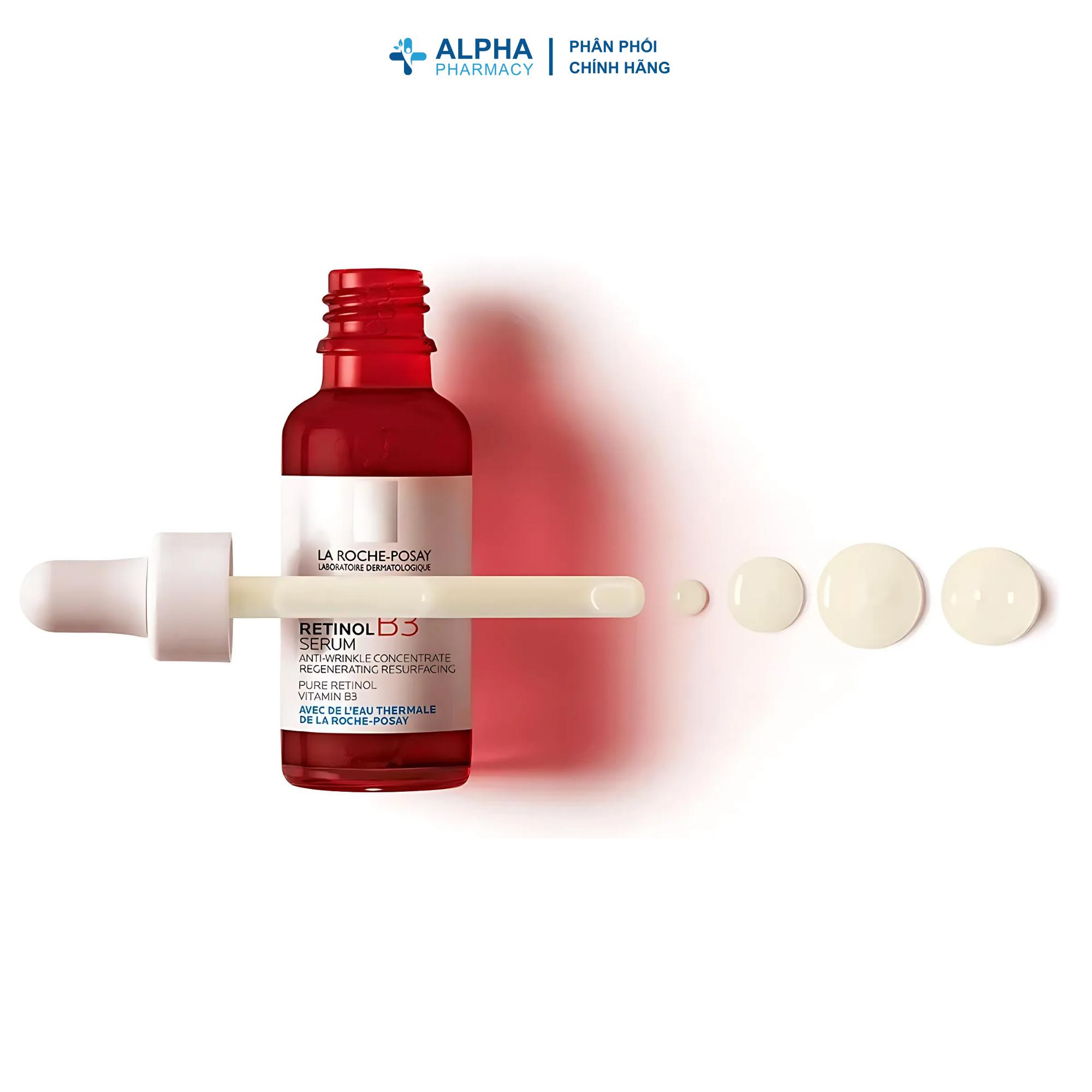 Tinh Chất La Roche-Posay Retinol B3 Serum Giúp Giảm Thâm Nám, Làm Đều Màu Da - 30ml - Image 3