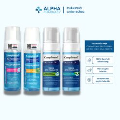 Foam Rửa Mặt Compliment No Problem Hỗ Trợ Giảm Mụn - 160ml
