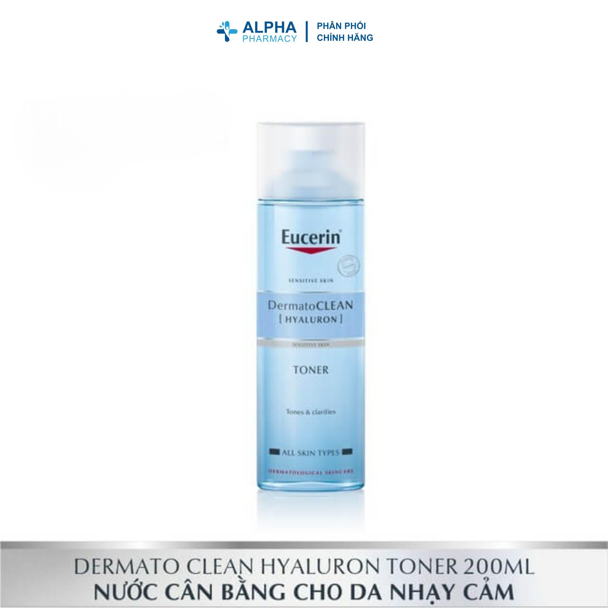 Nước Cân Bằng Eucerin Dermato Clean Clarifying Toner Làm Sạch Sâu, Cấp Ẩm Và Làm Dịu Da - 200ml - Image 2