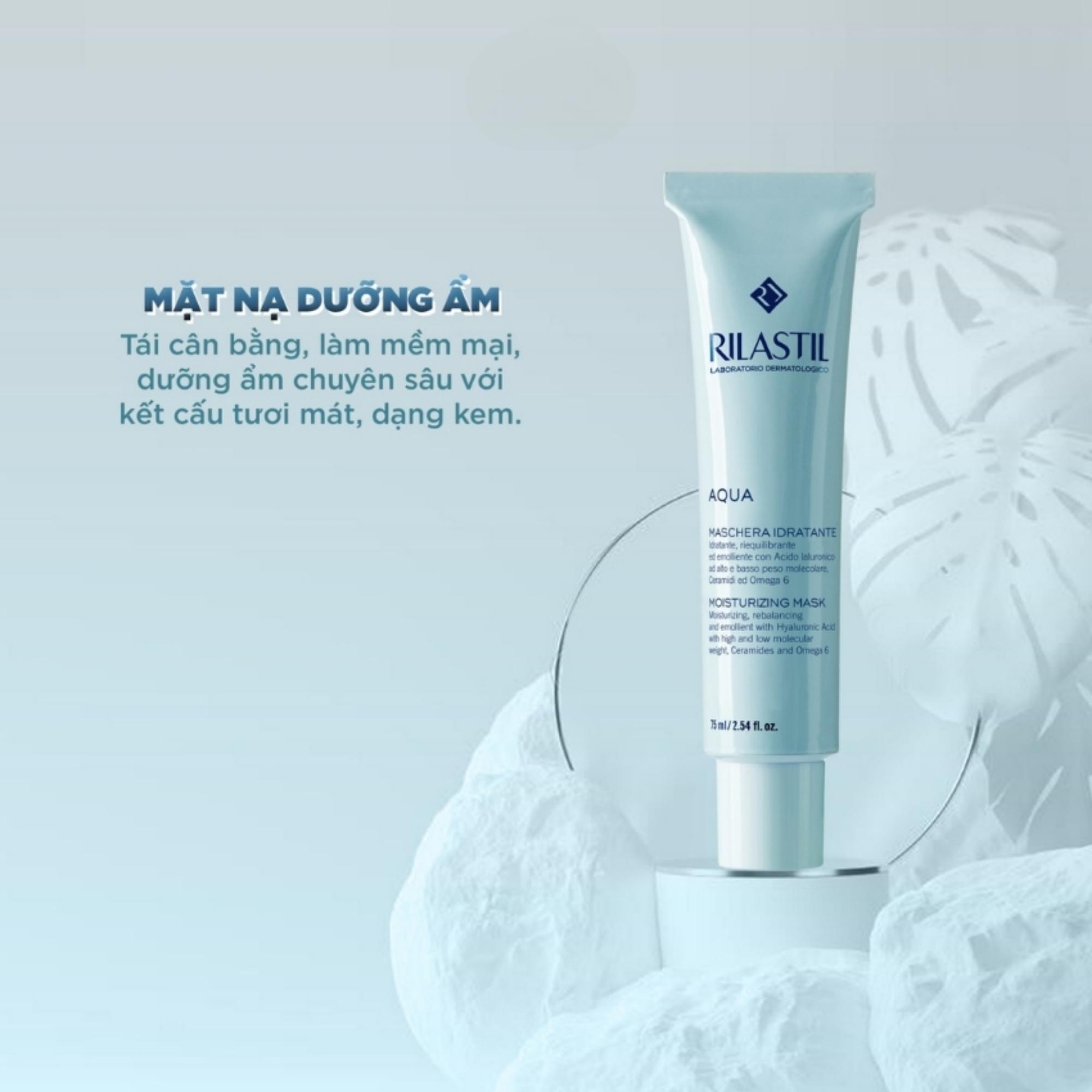 Mặt Nạ Dưỡng Ẩm Rilastil Aqua Moisturising Mask Dưỡng Ẩm & Làm Dịu Da - 30ml/75ml - Image 2