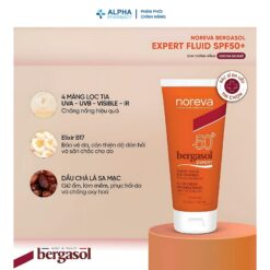 Alternative view of Kem Chống Nắng Noreva Bergasol Expert Fluid SPF50+ Bảo Vệ & Làm Dịu Da – 50ml