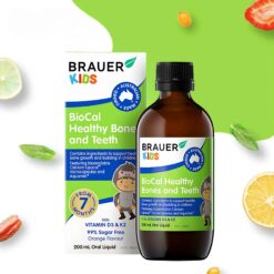 Alternative view of Siro Brauer Kids BioCal Healthy Bones & Teeth Bổ Sung Canxi, Vitamin D3 & K2 Cho Trẻ Từ 7 Tháng+ – Hộp 200ml