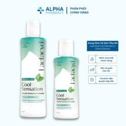 Dung Dịch Vệ Sinh Phụ Nữ Lactacyd Cool Sensation Làm Sạch & Mang Lại Cảm Giác Mát Lạnh – 150ml/250ml