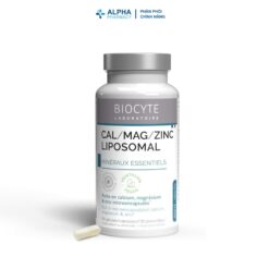 Alternative view of Viên Uống Cal/Mag/Zinc Liposomal Biocyte Bổ Sung Canxi, Magie & Kẽm - Lọ 60 Viên