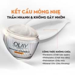 Alternative view of Kem Dưỡng Olay Luminous Niacinamide + Vitamin C Giúp Da Sáng Khỏe Mờ Thâm Mụn - 50g