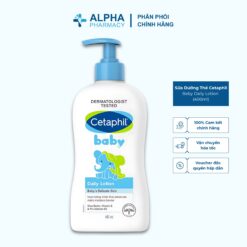Sữa Dưỡng Thể Cetaphil Baby Daily Lotion Dưỡng Ẩm Dịu Nhẹ Hằng Ngày - 400ml