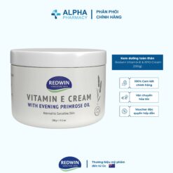 Kem Dưỡng Trắng & Dưỡng Ẩm Toàn Thân Redwin Vitamin E & EPO Cream – 330g