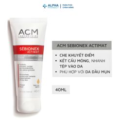 Alternative view of Kem Dưỡng Che Khuyết Điểm Cho Da Dầu Mụn ACM Sebionex Actimat Tinted Anti-Imperfection Skincare - 40ml