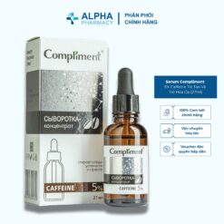Serum Compliment 5% Caffeine Làm Săn Chắc, Tái Tạo Và Trẻ Hóa Da – 27ml