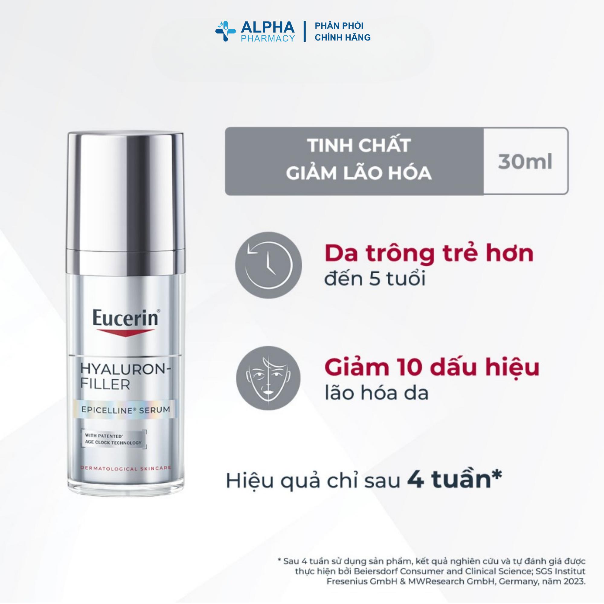 Tinh Chất Eucerin Hyaluron-Filler Epicelline Serum Trẻ Hoá Da & Giảm Nếp Nhăn – 30ml - Image 4