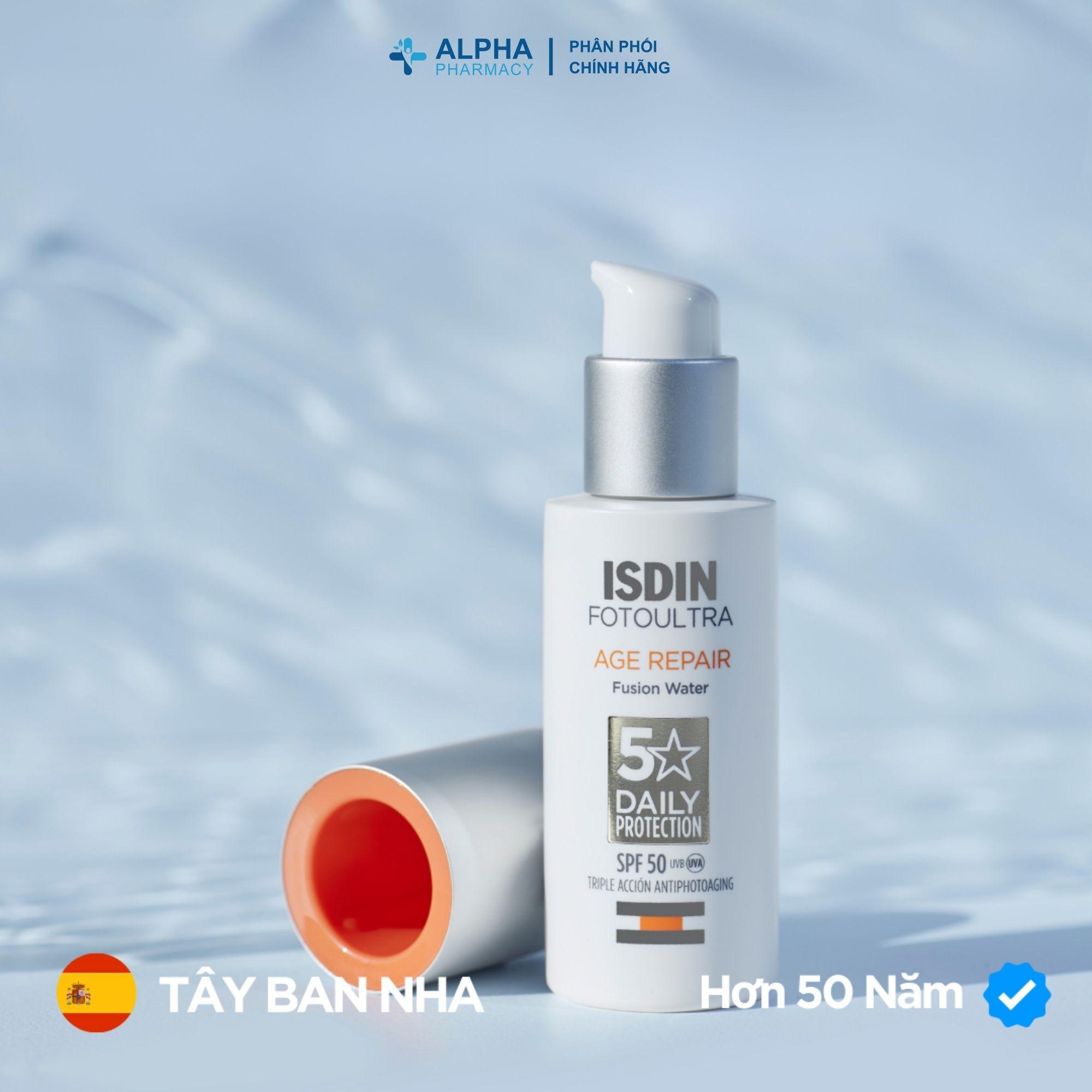 Kem Chống Nắng Chống Lão Hóa Isdin Age Repair Fusion Cream SPF50 – 50ml - Image 3