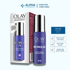Tinh Chất Olay Retinol 24 Ngừa Lão Hóa, Tái Tạo Da Ban Đêm - 30ml